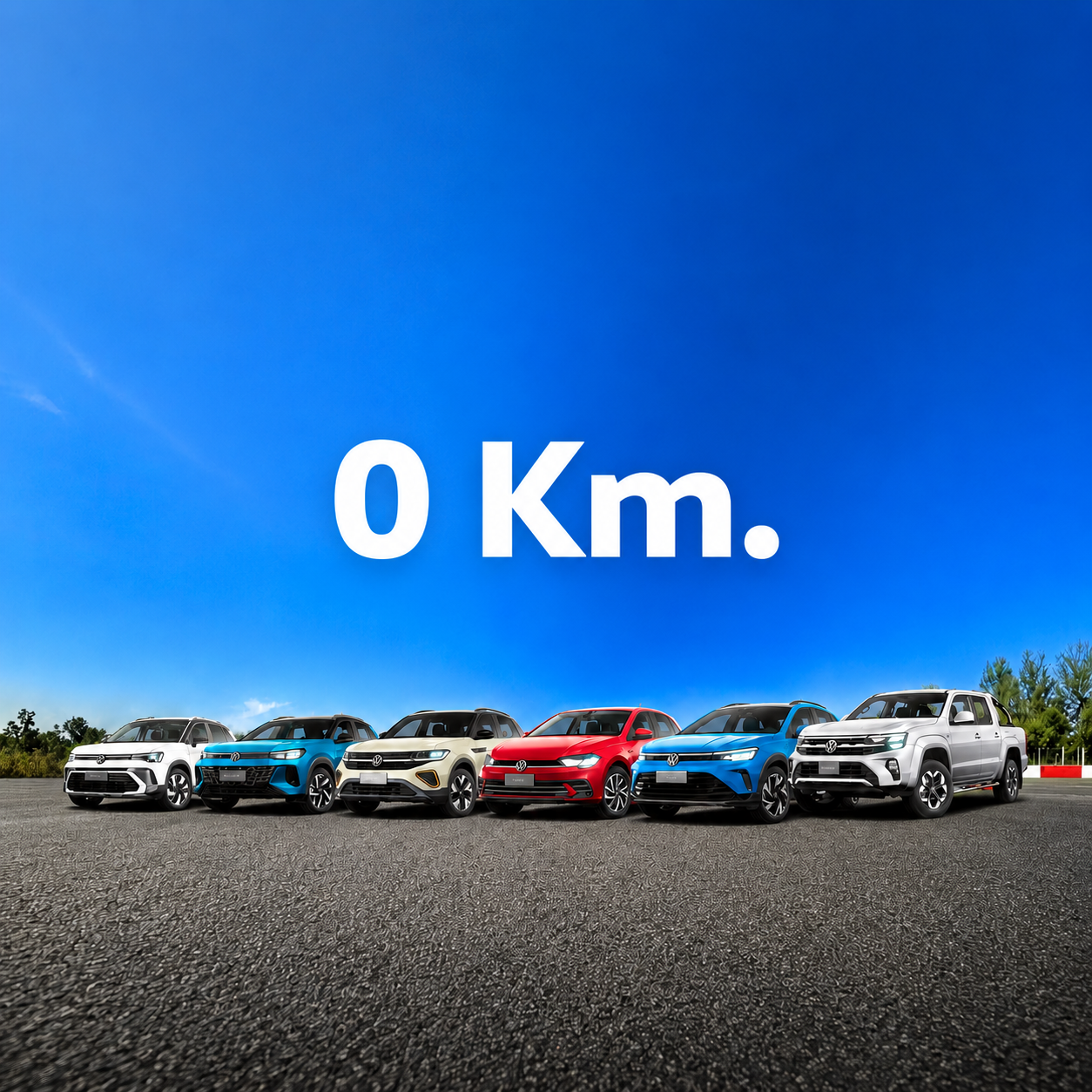 0 KM